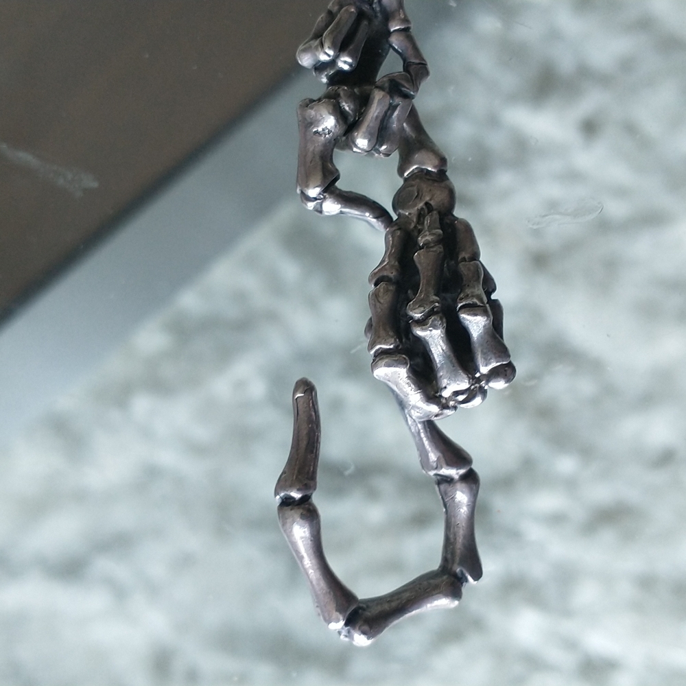 STERLING SILVER WALLET  CHAIN,  ONE OF A KIND - Picture 3 of 13